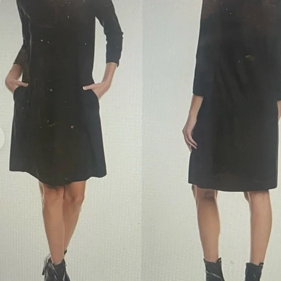 Beautiful J McLaughlin Dress closet staple classic lines Christabel LBD modest - Picture 2 of 10